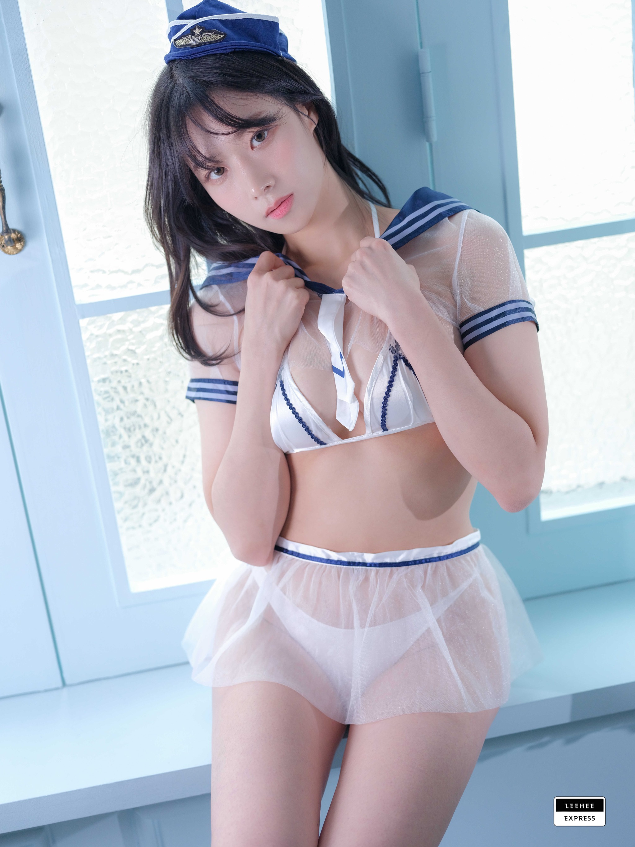 图片[1]-Myung Ah – NO.003 LEEHEE EXPRESS – LEBE-081 Myung Ah [55P]-XikXak